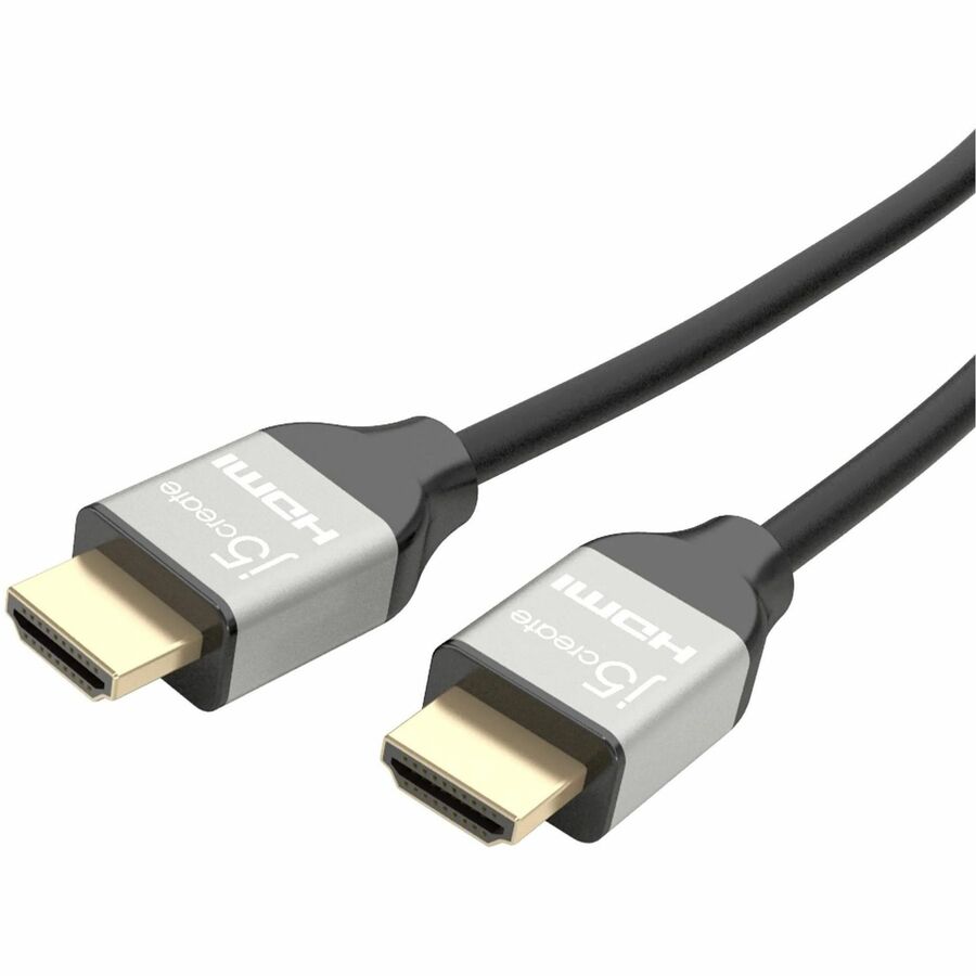 j5create Premium High-Speed 4K HDMI Cable with Ethernet — 6.6 ft