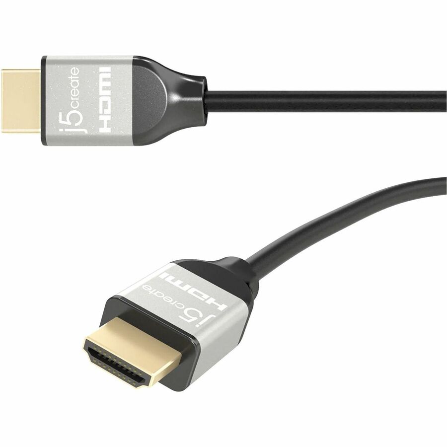 j5create Premium High-Speed 4K HDMI Cable with Ethernet — 6.6 ft