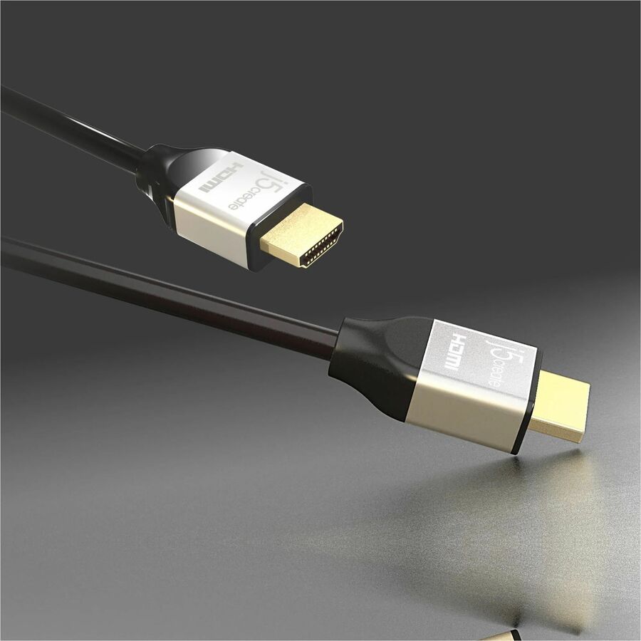 j5create Premium High-Speed 4K HDMI Cable with Ethernet — 6.6 ft
