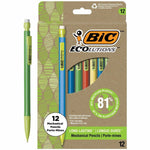 BIC Ecolutions Xtra Life Mechanical Pencil — 0.7mm HB, Assorted, Box of 12