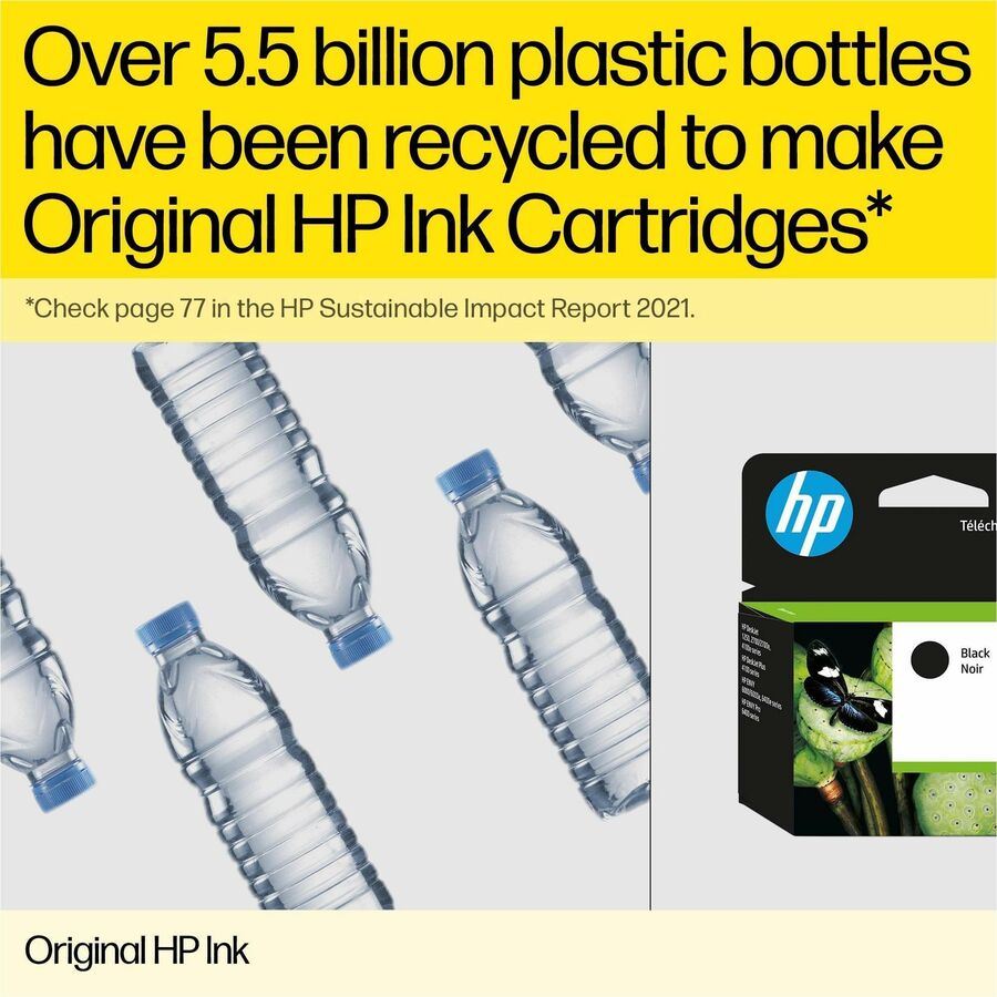 HP 936 Original Inkjet Ink Cartridge - Black - 1 Each