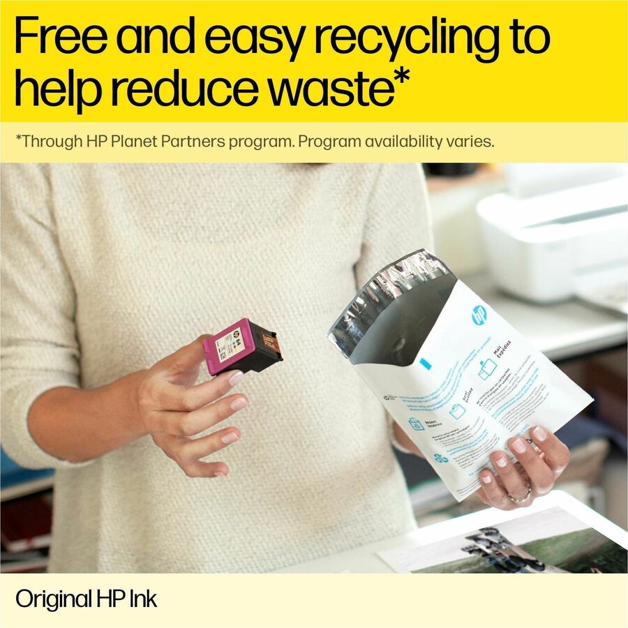 HP 936 Original Inkjet Ink Cartridge - Black - 1 Each
