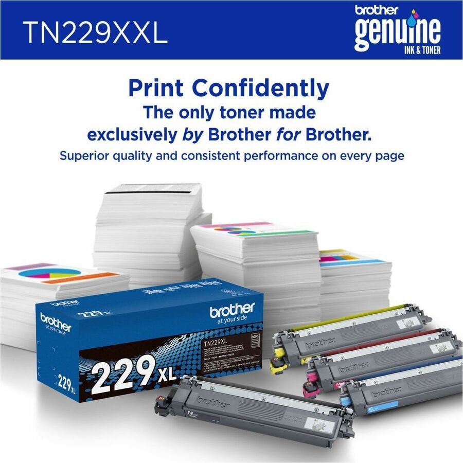 Brother Original Super High Yield Laser Toner Cartridge - Cyan - 1 Each