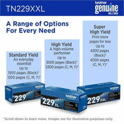 Brother Original Super High Yield Laser Toner Cartridge - Yellow - 1 Each
