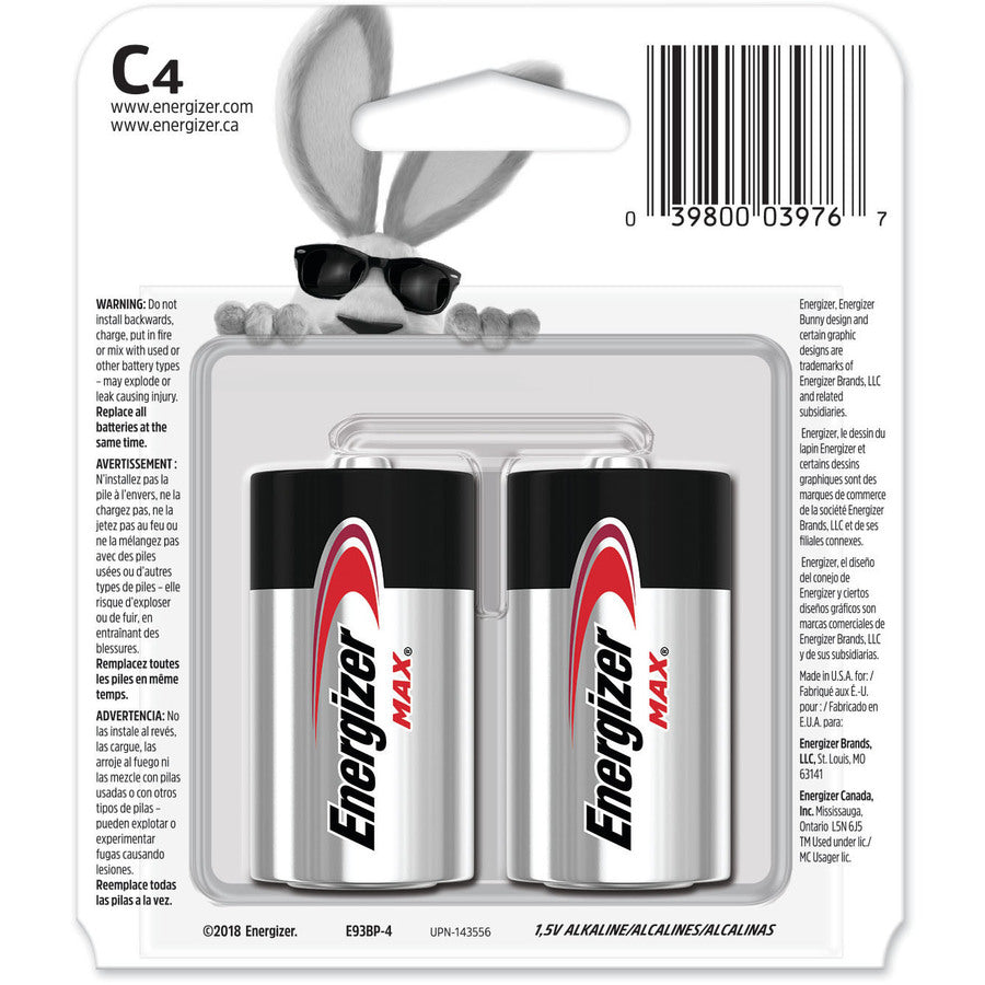Energizer C Cell Alkaline Battery