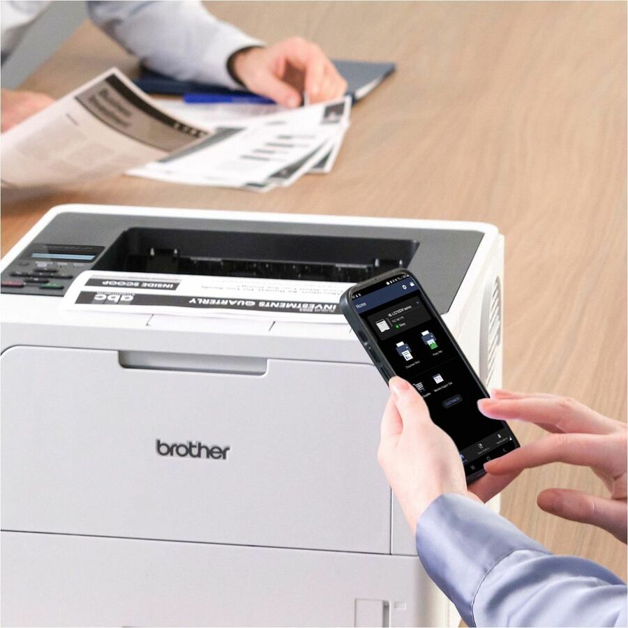 Brother HL-L5210DW Desktop Wireless Laser Printer - Monochrome 1.0mm