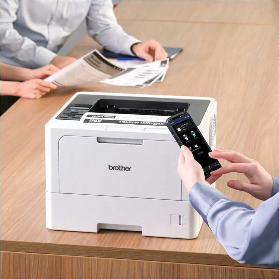Brother HL-L5210DW Desktop Wireless Laser Printer - Monochrome 1.0mm