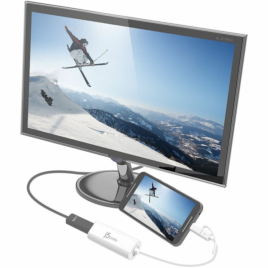 Adaptateur d'affichage j5create Android USB vers HDMI