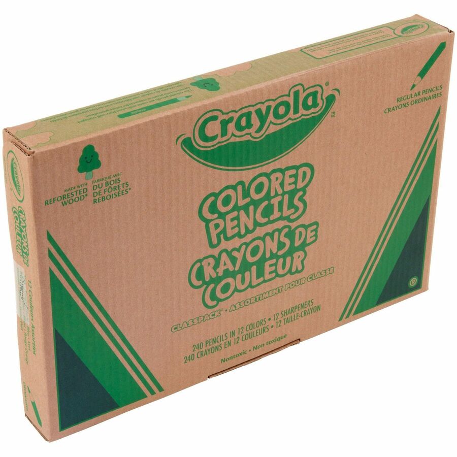 Crayola Classpack Coloured Pencils — Assorted, 240 Count