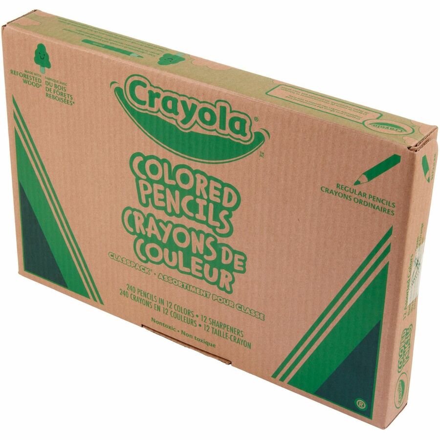 Crayola Classpack Coloured Pencils — Assorted, 240 Count
