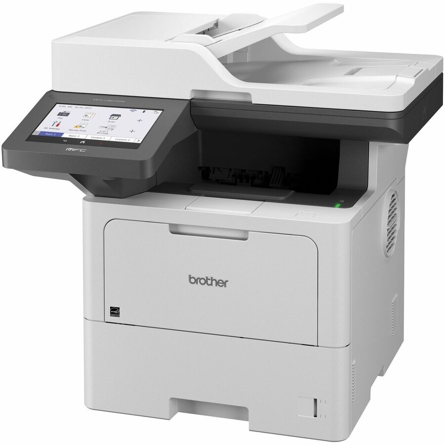 Brother MFC-L6810DW Wireless Laser Multifunction Printer - Monochrome - Gray