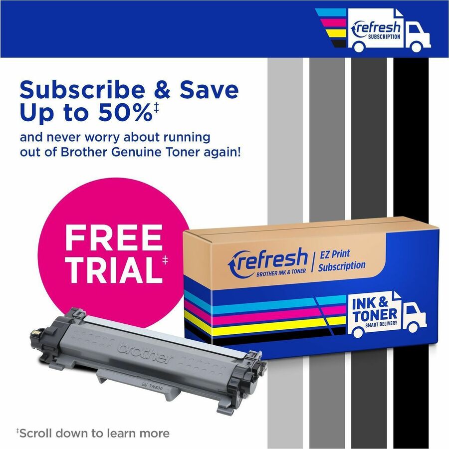 Brother Original Standard Yield Laser Toner Cartridge - Black - 1 Each (Model 3)