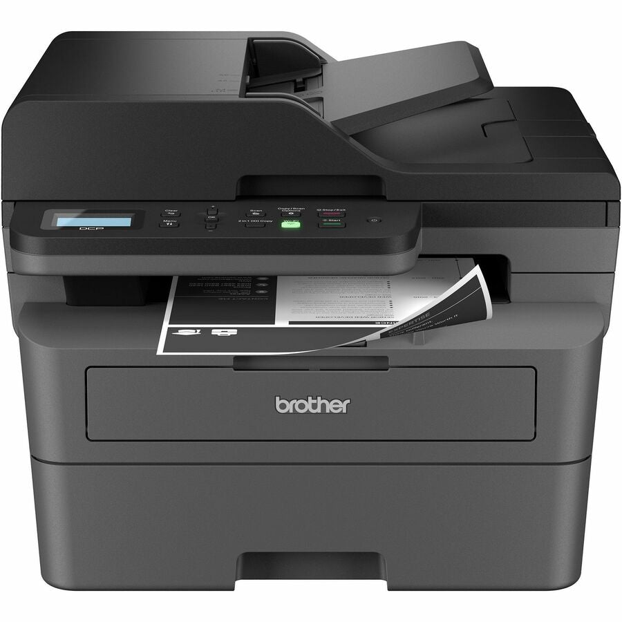 Brother DCP-L2640DW Wireless Laser Multifunction Printer - Monochrome - Gray
