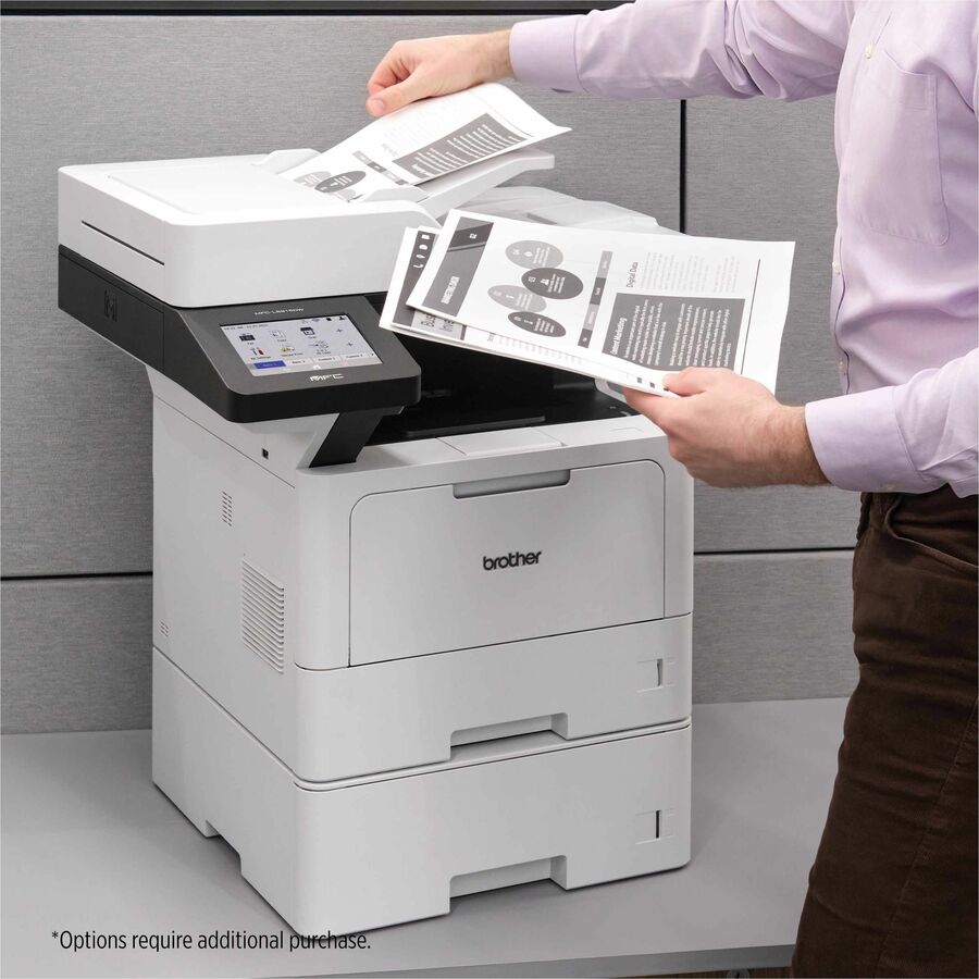 Brother MFCL5915DW Laser Multifunction Printer - Monochrome