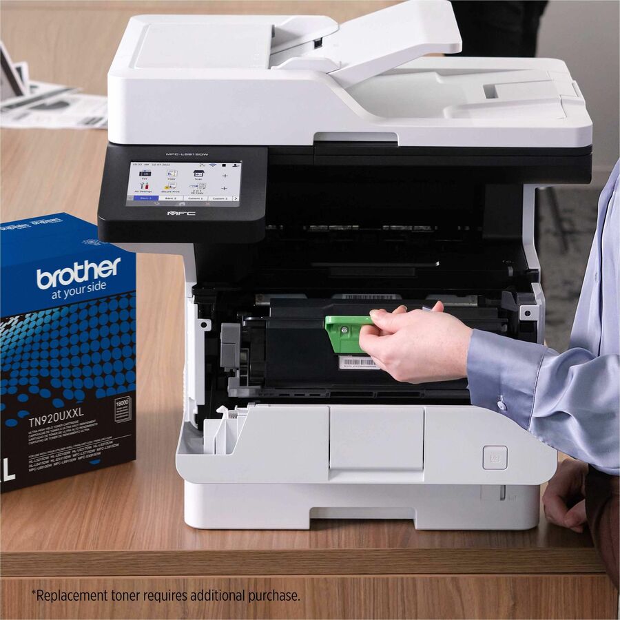 Brother MFCL5915DW Laser Multifunction Printer - Monochrome