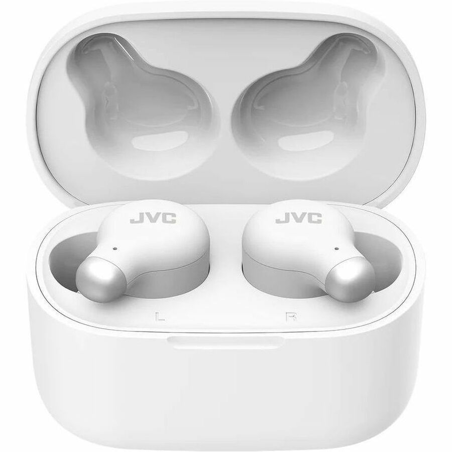 JVC HA-A25T-W True Wireless ANC Memory Foam Earphones — White