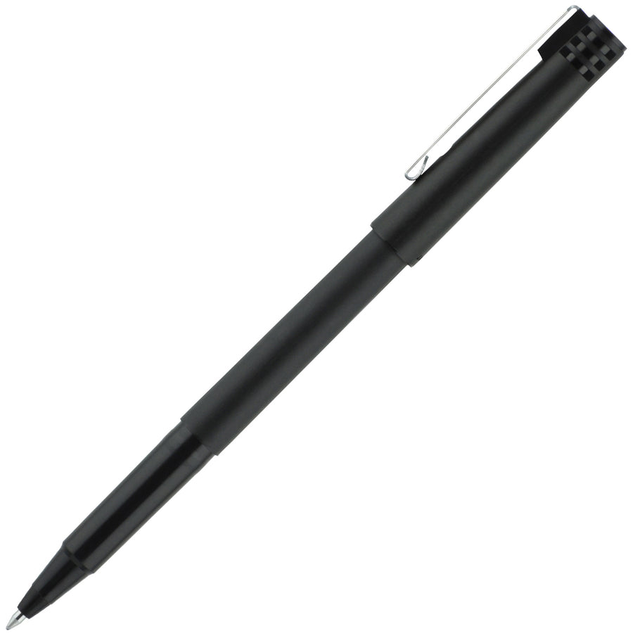 Uniball Roller Rollerball Pen w/ Cap - 0.7mm Fine Black 60101