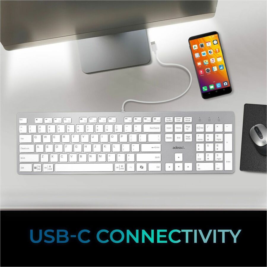 Adesso EasyTouch AKB-730UW Keyboard (Model 1)