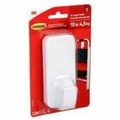 Command X-Large Adhesive Hook 10 lbs White 1/pkg