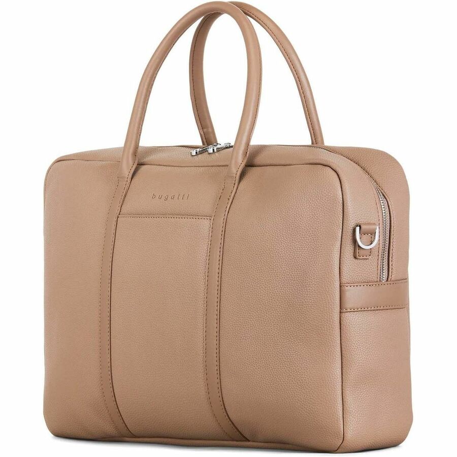 bugatti Pure Carrying Case (Briefcase) for 15.6" Notebook - Taupe