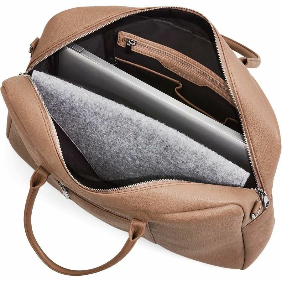bugatti Pure Carrying Case (Briefcase) for 15.6" Notebook - Taupe