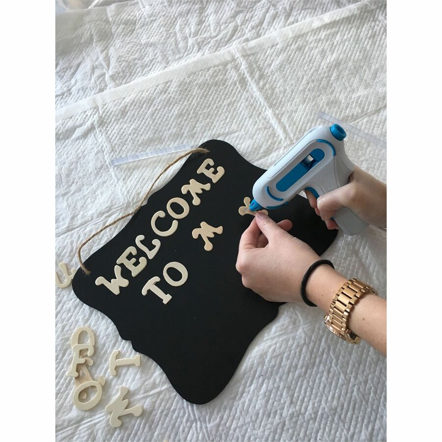 Westcott Manual Glue Gun – Blue