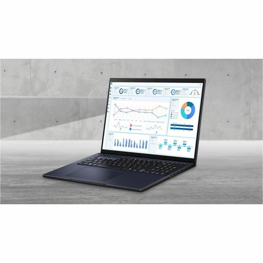 Asus ExpertBook B3 B3604 B3604CMA-P73-CB 16" Notebook - WUXGA - Intel Core Ultra 7 155U - 16 GB - 1 TB SSD - Star Black