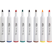 Integra Chisel Point Dry-erase Markers - 8-Pack