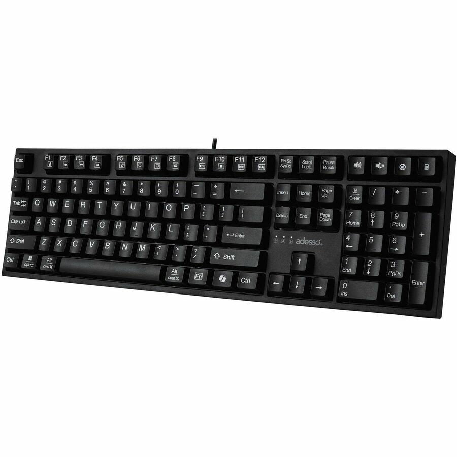 Adesso Multi-OS Mechanical Keyboard With CoPilot AI Hotkey