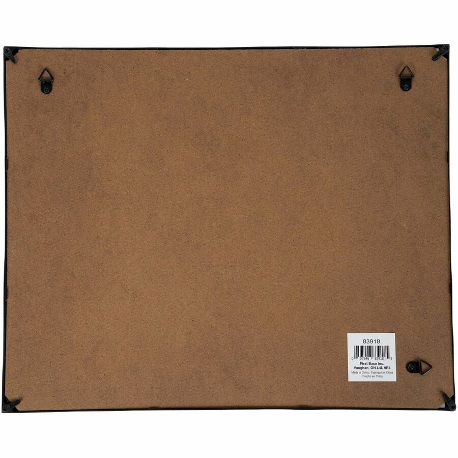 St. James® Certificate/Document/Diploma Frame, 8.5x11" with Mat or 11x14" without Mat, Black