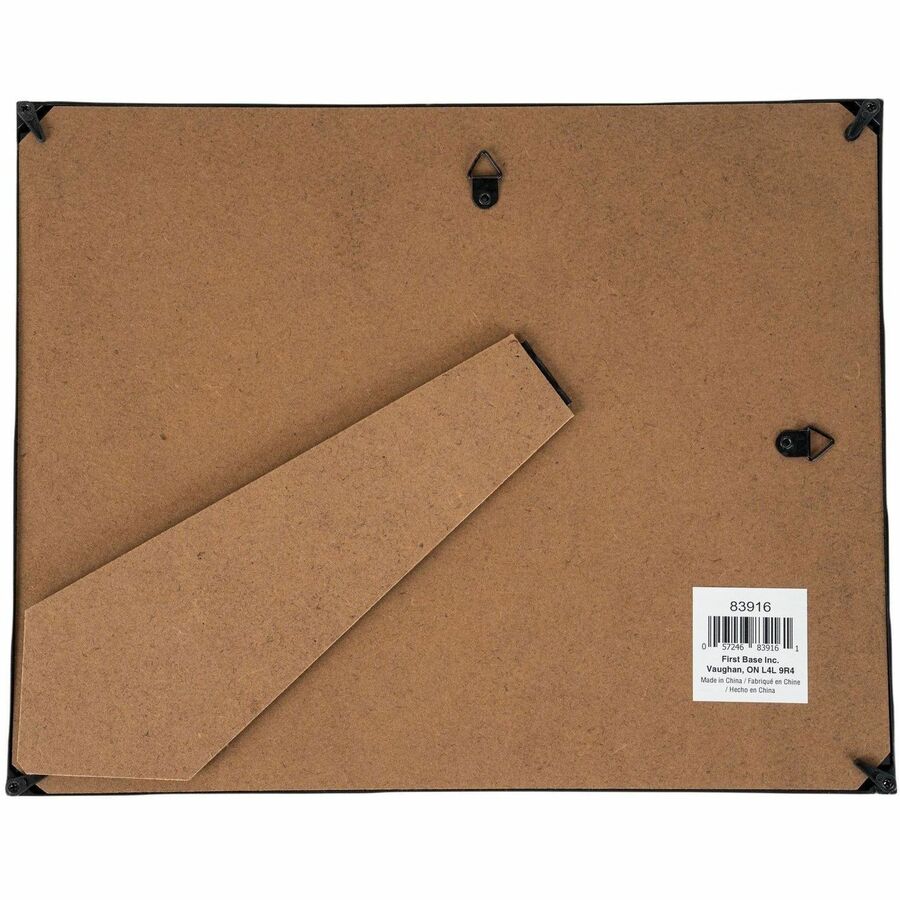 St. James® Certificate/Document/Diploma Frame, 8.5x11" , Black with Gold Trim