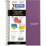 Five Star 2 Subject College Ruled Spiral Notebook, 6 x 9.5 inch, 80 sheets