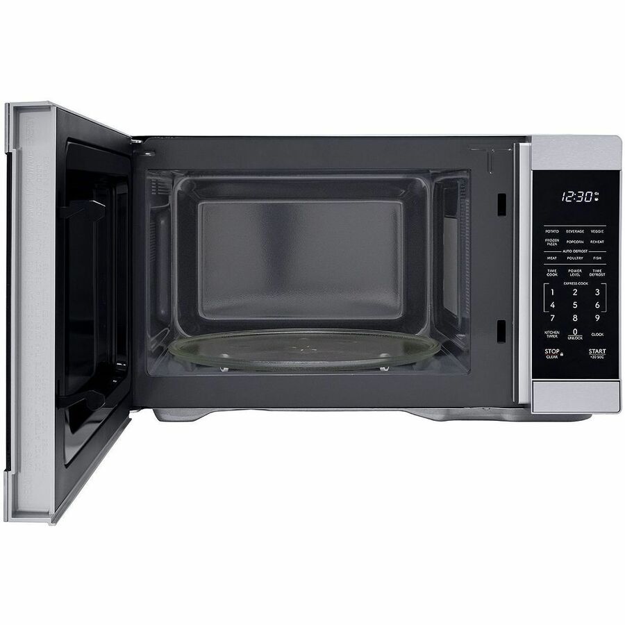 Sharp SMC1162KSC Carousel Countertop Microwave Oven 1.1 c.u. ft. 900W Stainless Steel
