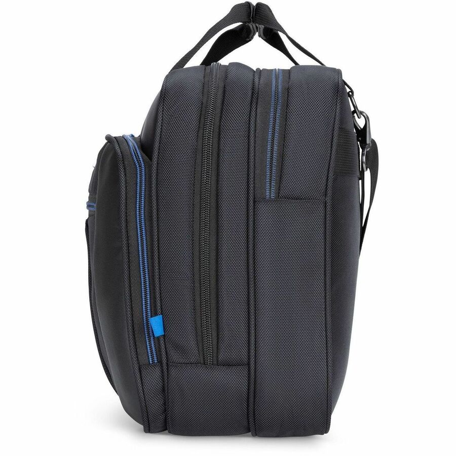 Nextech Notebook Briefcase — 17.3 in. Laptop Case, Black