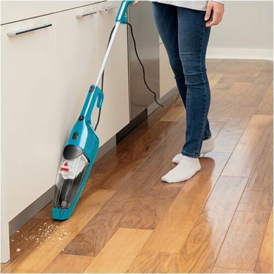 Aspirateur-balai filaire Bissell Featherweight Turbo turquoise et noir