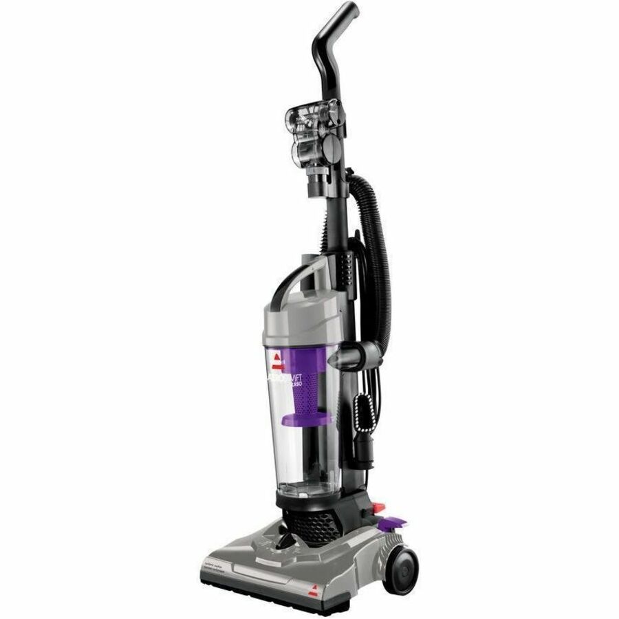 Aspirateur balai sans sac BISSELL AeroSwift Turbo, argent et violet