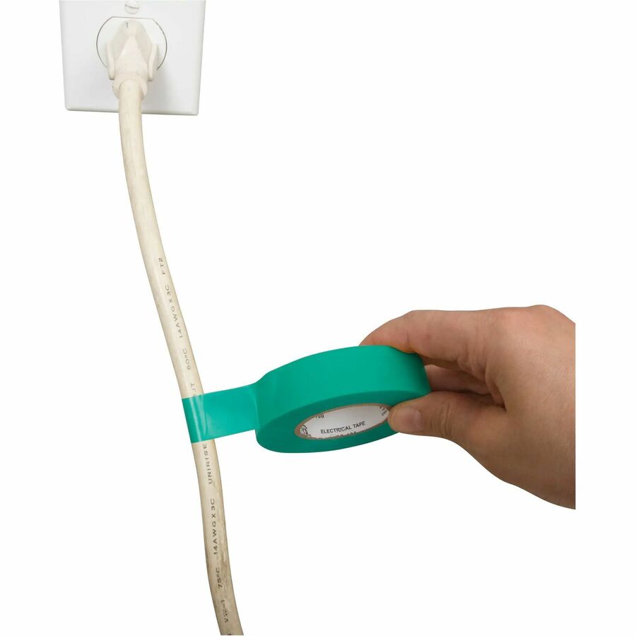 Ruban isolant Aurora Tools, 19 mm (3/4 po) x 18 M (60 pi), vert, 7 millièmes de pouce
