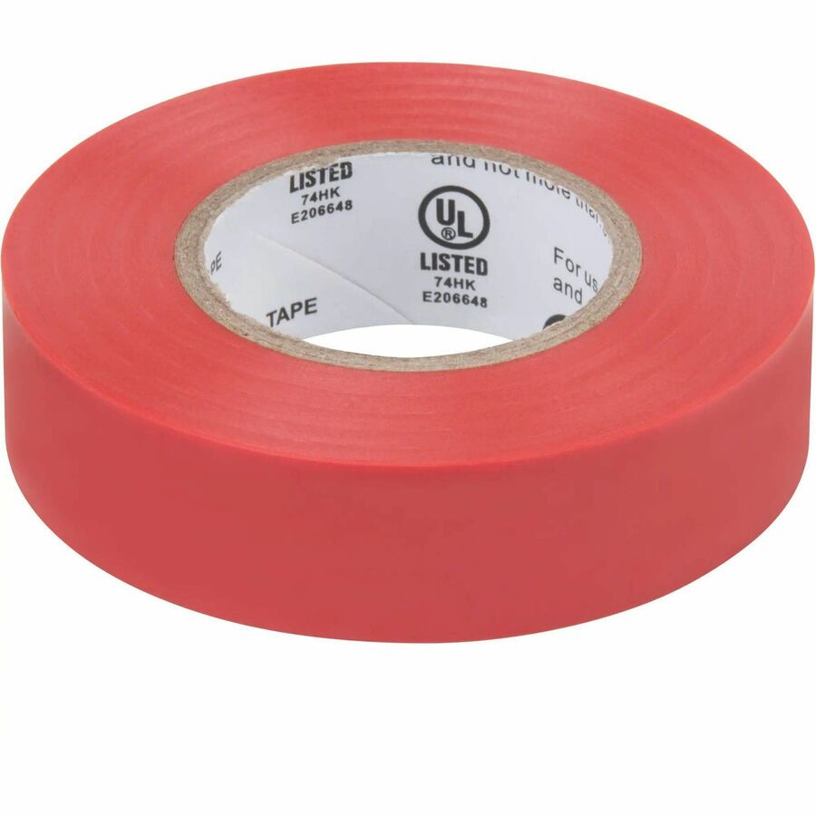 Ruban isolant Aurora Tools, 19 mm (3/4") x 18 M (60'), rouge, 7 mil
