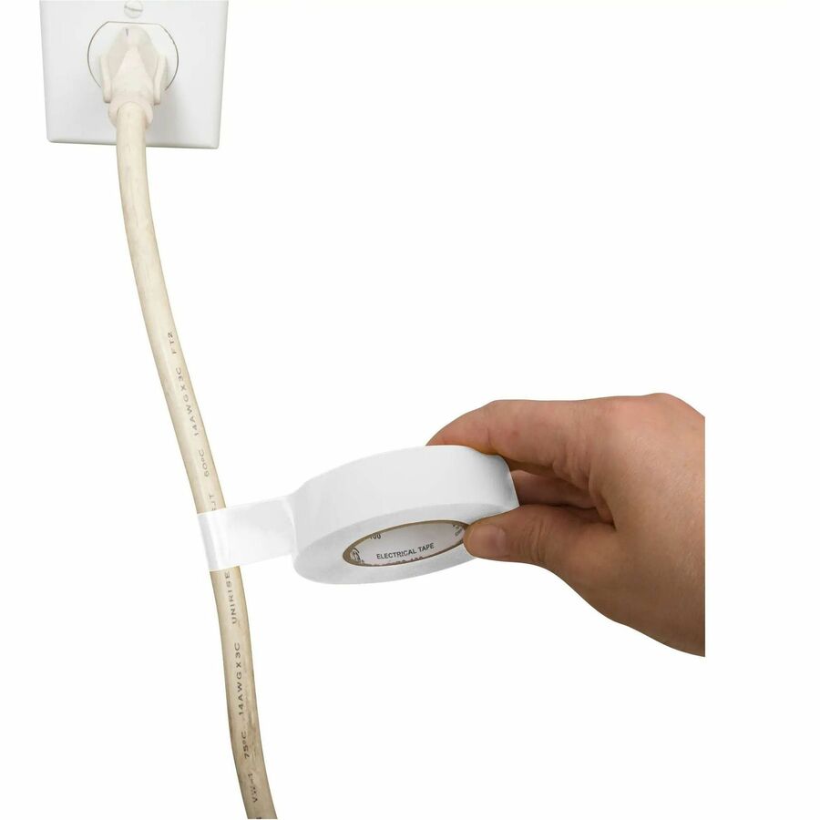 Ruban électrique Aurora Tools, 19 mm (3/4") x 18 M (60'), blanc, 7 mils