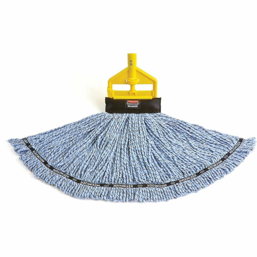 Manche de vadrouille Rubbermaid Commercial Invader à ouverture latérale, 152 cm, bleu