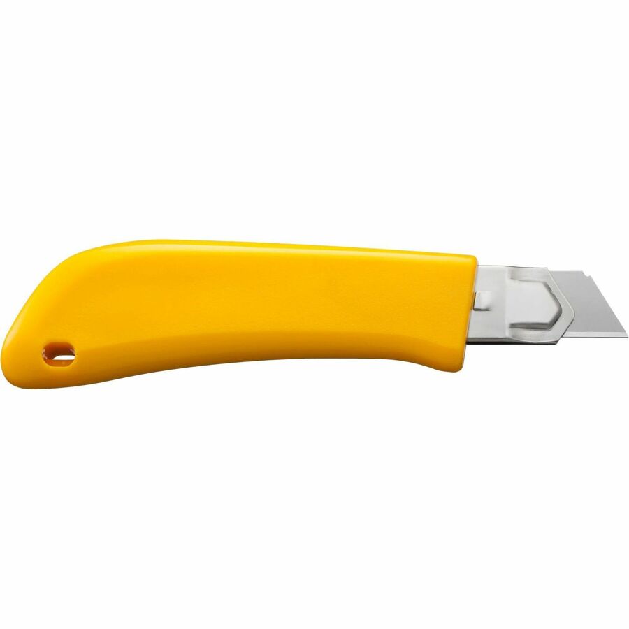 Olfa 18mm BN-L Ratchet Lock Utility Knife With a 10-Pack of Silver Snap Blades