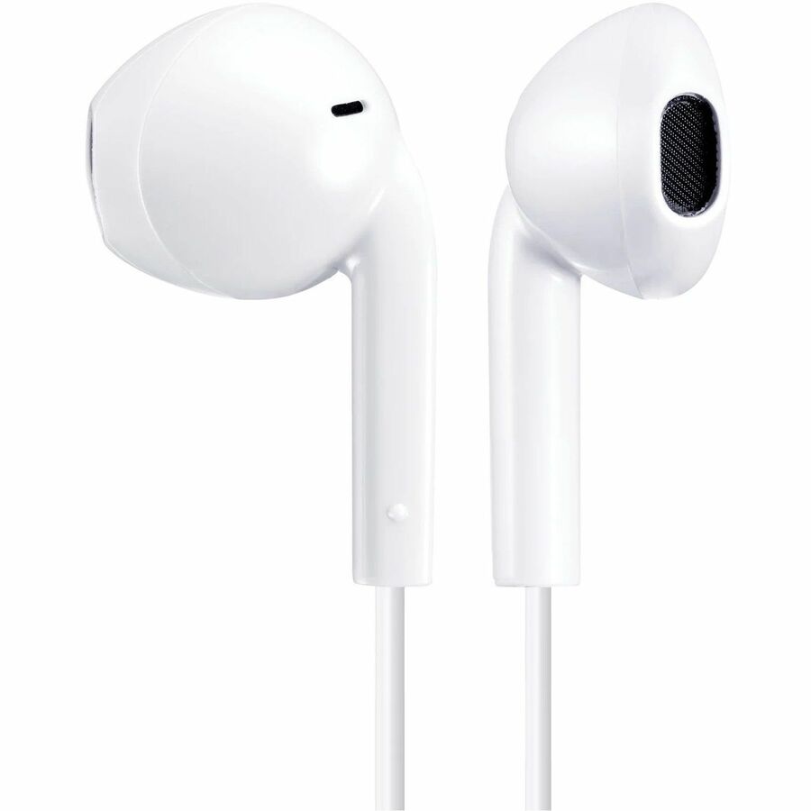 JVC HA-FR17UC-W USB-C Wired Bud Type Headphones - Coconut White