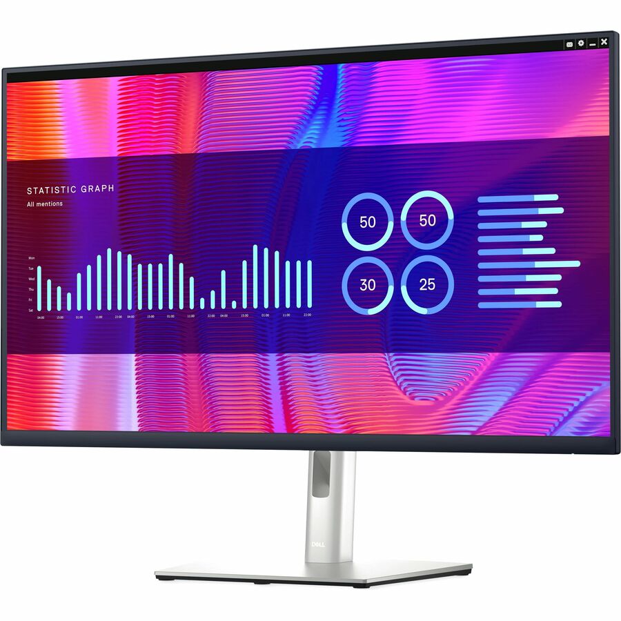 Dell P3223DE 32" Class WQHD LED Monitor - 16:9 - Black