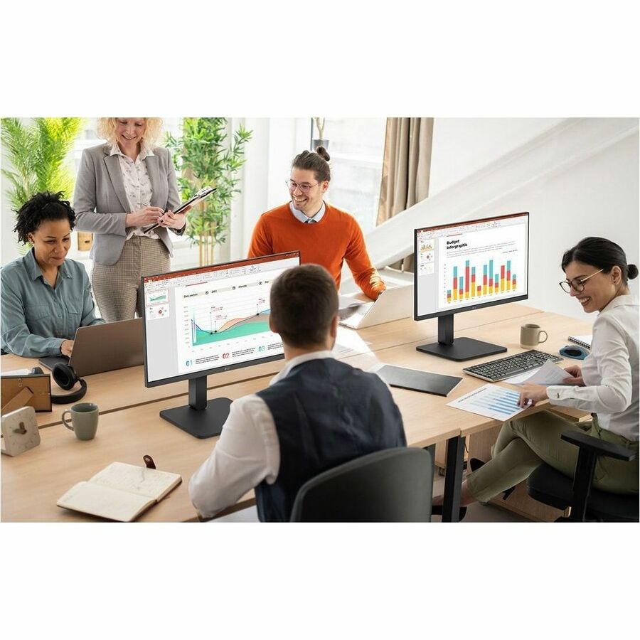 LG 24BA400-B 24" Class Full HD LED Monitor - 16:9