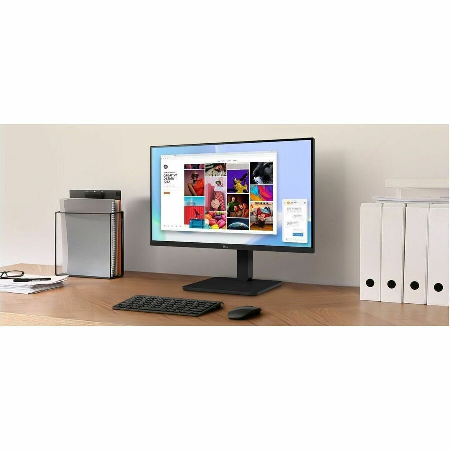 LG 24BA400-B 24" Class Full HD LED Monitor - 16:9
