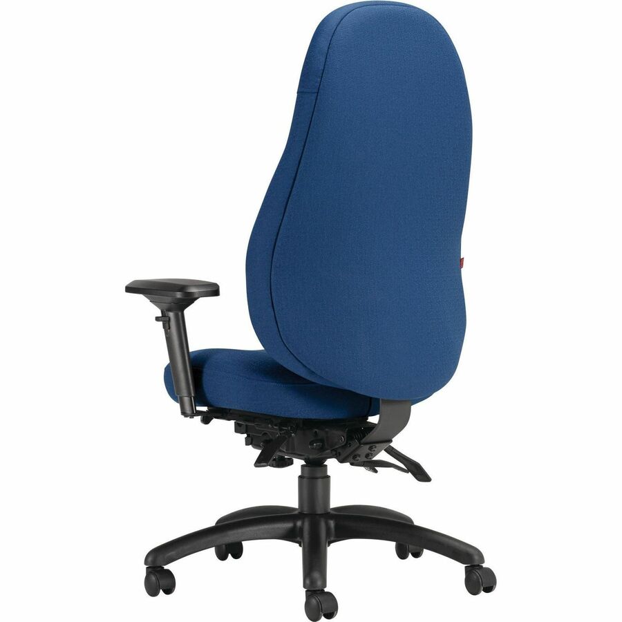 Chaise de bureau OBUSforme Élite, tissu Fusion, couleur Cobalt