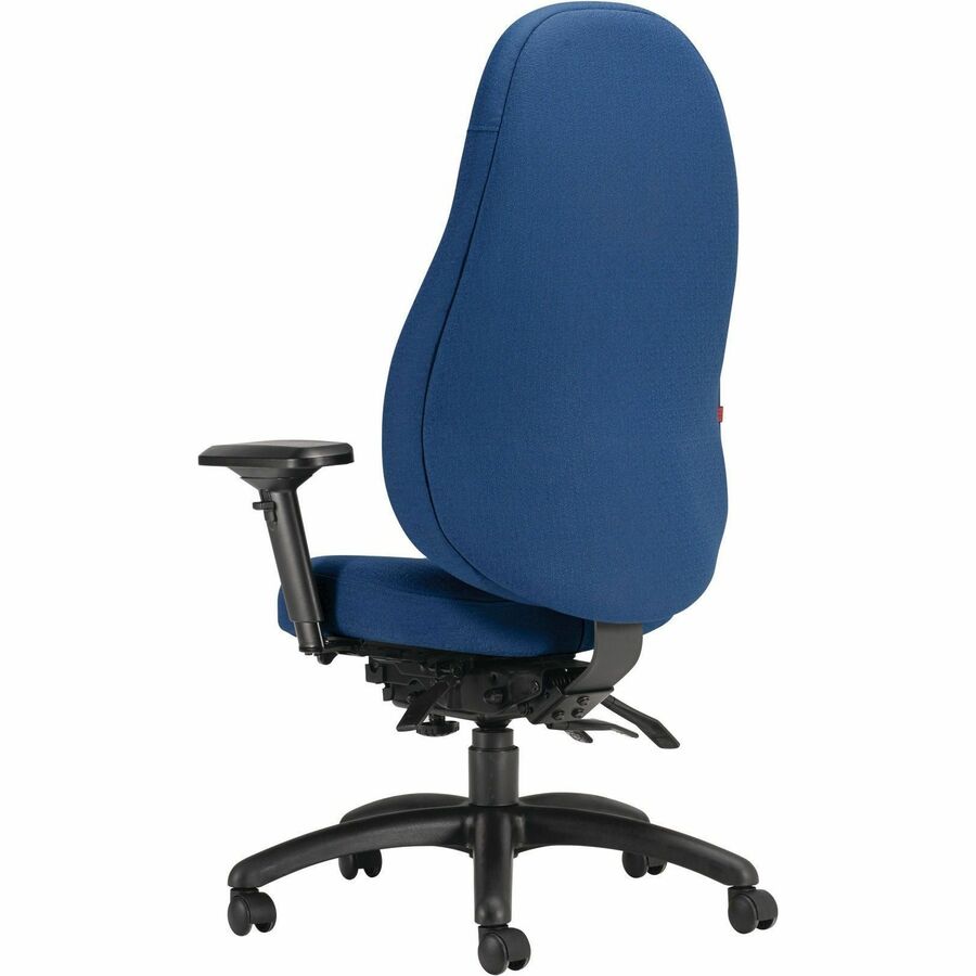 Chaise de bureau OBUSforme Élite, tissu Fusion, couleur Cobalt