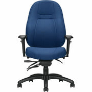 Fauteuil de direction OBUSforme Elite Basics - Tissu Fusion Cobalt