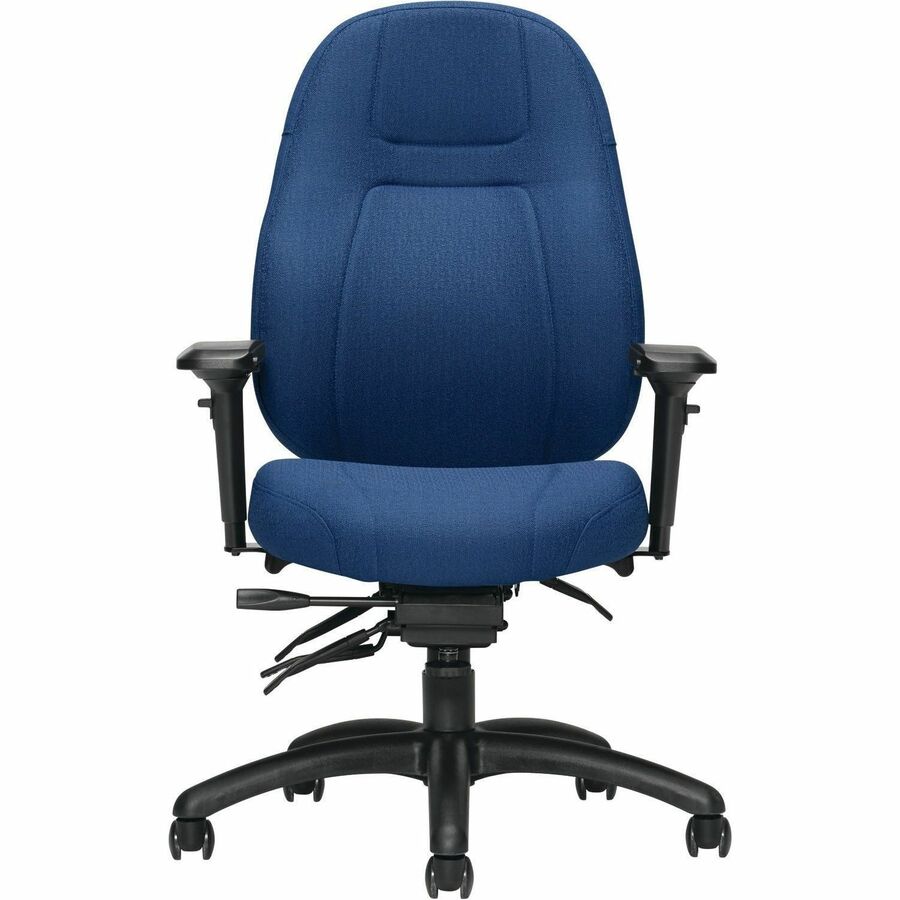 Fauteuil de direction OBUSforme Elite Basics - Tissu Fusion Cobalt