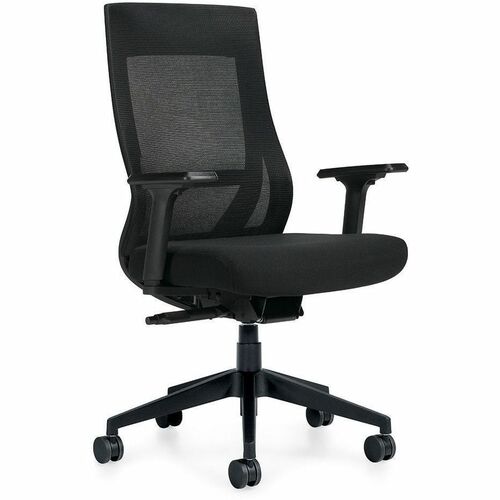 Highback Mesh Zim Synchro Tilter Chair Black OTG11351AB